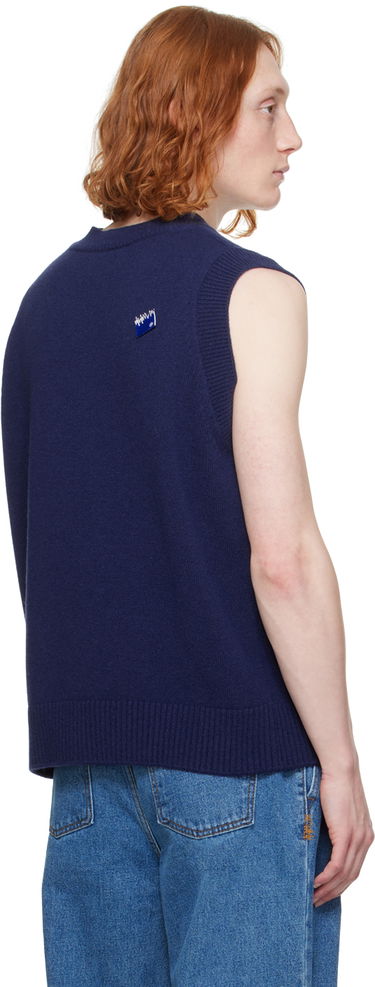Sweater ADER ERROR Wool Knit Vest Blå | BMSGFYKT0201NV, 2
