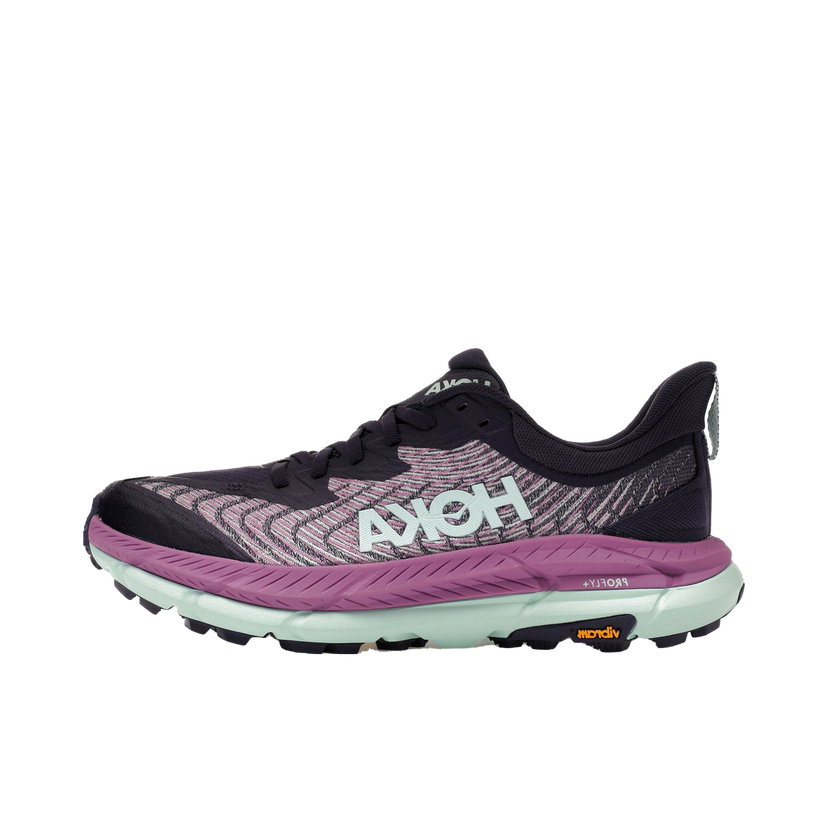 Löpning Hoka One One Mafate Speed 4 Night Sky Orchid (Women's) Bourgogne | 1131056-NSOF