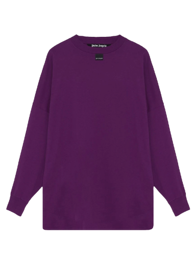 T-shirt Palm Angels Blurry Logo Over Tee Purpur | PMAB001F21JER0013710