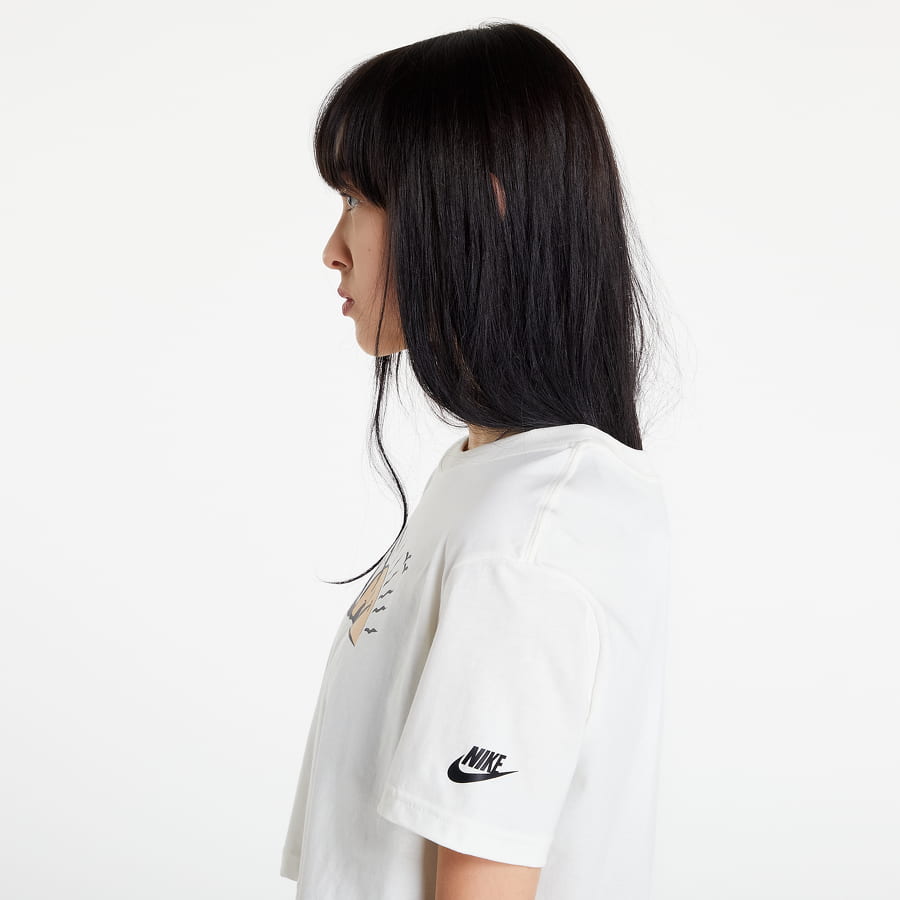 T-shirt Nike Sportwear W Cropped T-Shirt Vit | DQ3309-133, 1