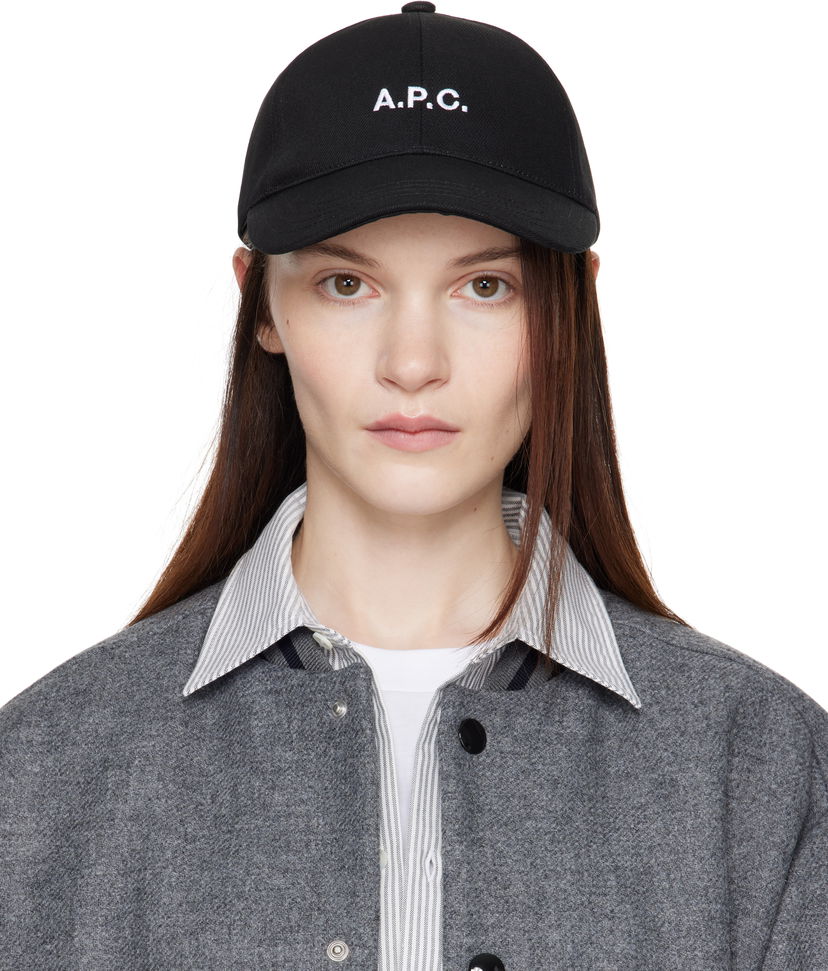 Keps A.P.C. Designer Baseball Cap Svart | COHFK-M24069
