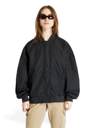 Ladies Recycled Oversized Light Bomber Jacket