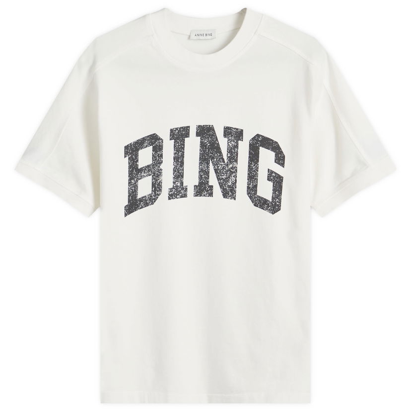 T-shirt Anine Bing Jaylin Ivory T-shirt Vit | A-08-10092-IVY1