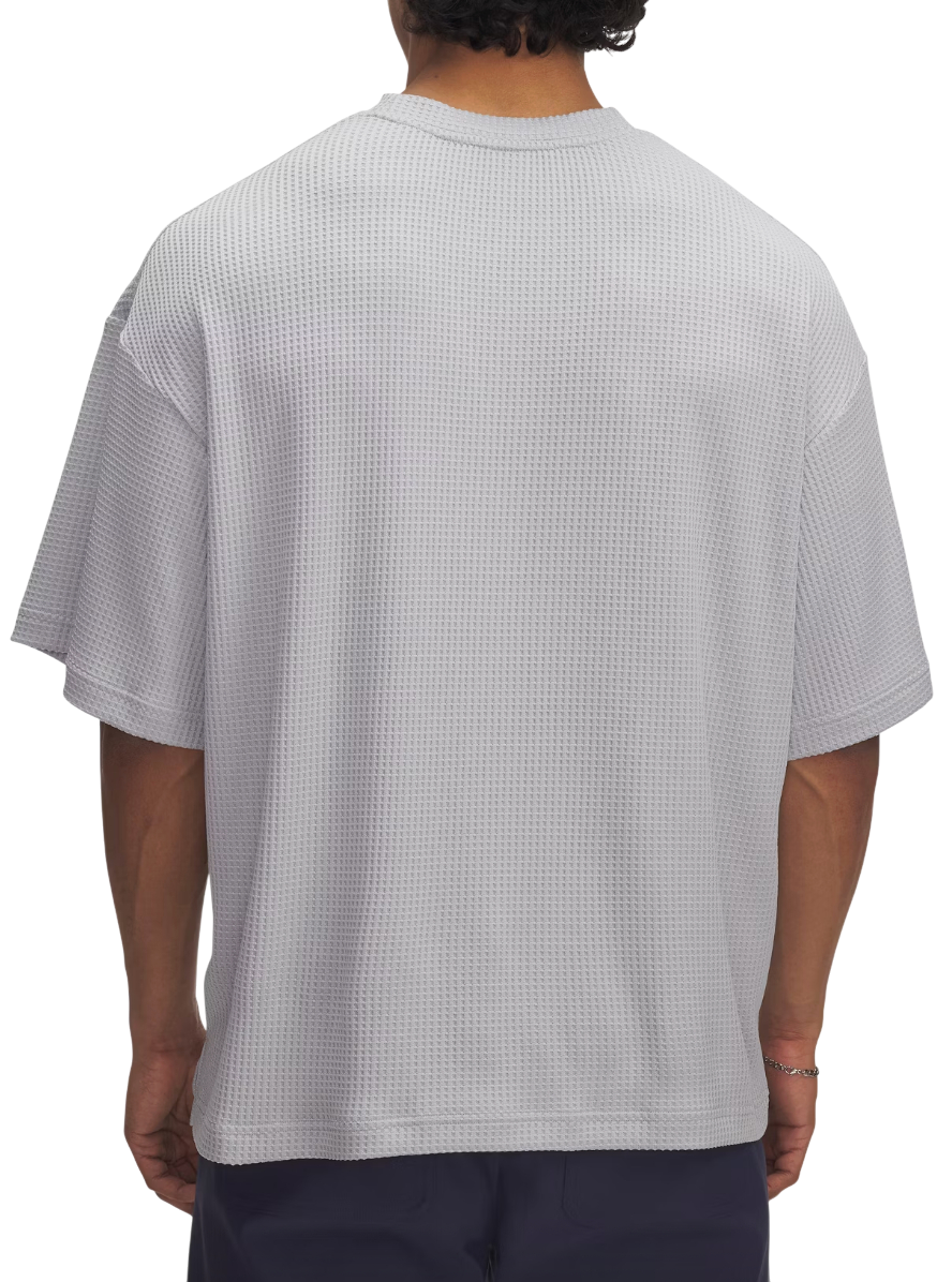 T-shirt Under Armour Rival Waffle Crew Neck Pocket T-Shirt Grå | 1383106-011, 1