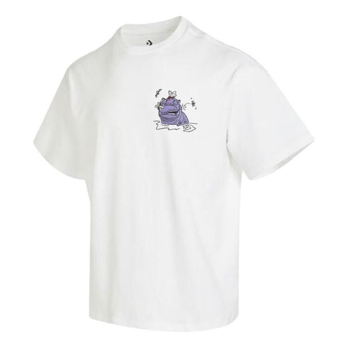 T-shirt Converse Swamp Pals Graphic T-Shirt Vit | 10025440-A02