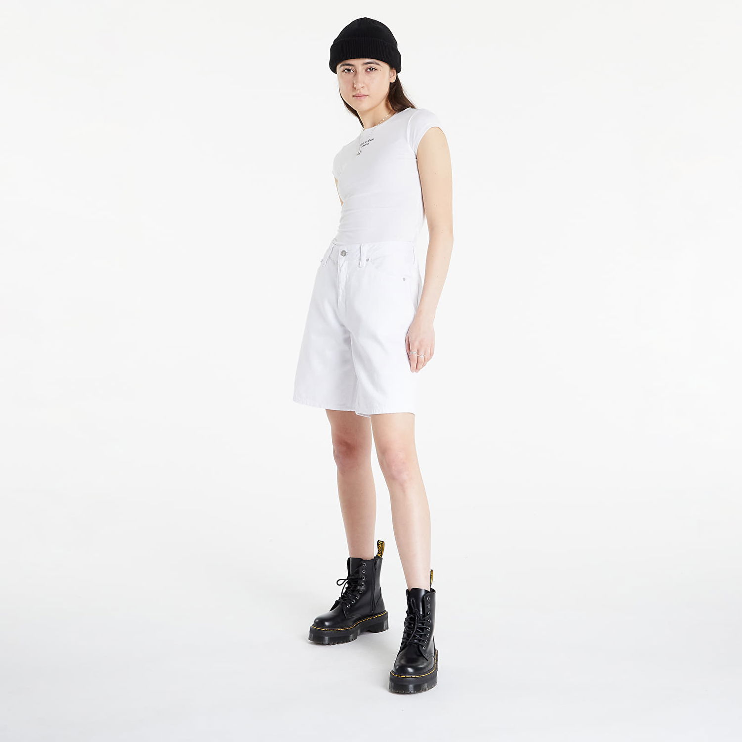 Shorts CALVIN KLEIN Jeans 90s Straight Shorts Vit | J20J218808 1AA, 0