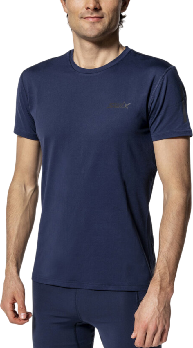 T-shirt SWIX Swix Pace NTS Short Sleeve Baselayer Top Mörkblå | 10040-23-75100, 0