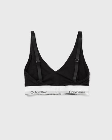 Behå CALVIN KLEIN Unlined Full Cup Triangle Scoop Bralette Svart | LV00QF8583UB1, 2