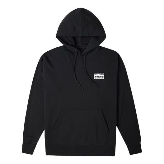 Sweatshirt Converse Cons Pullover Hoodie Svart | 10023098-A01