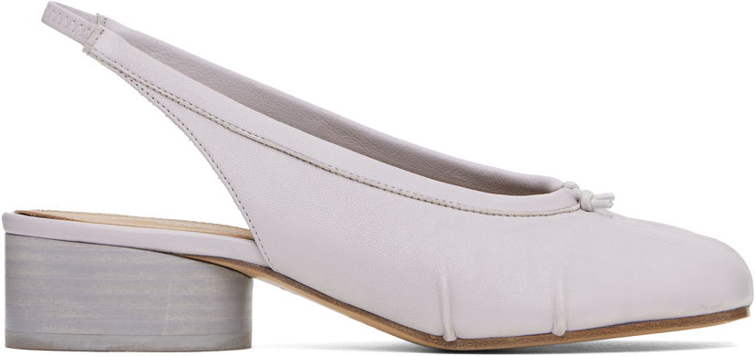 Sneakers och skor Maison Margiela Maison Margiela Tabi Ballerina Slingback Heels Purpur | S58WZ0141 P6378