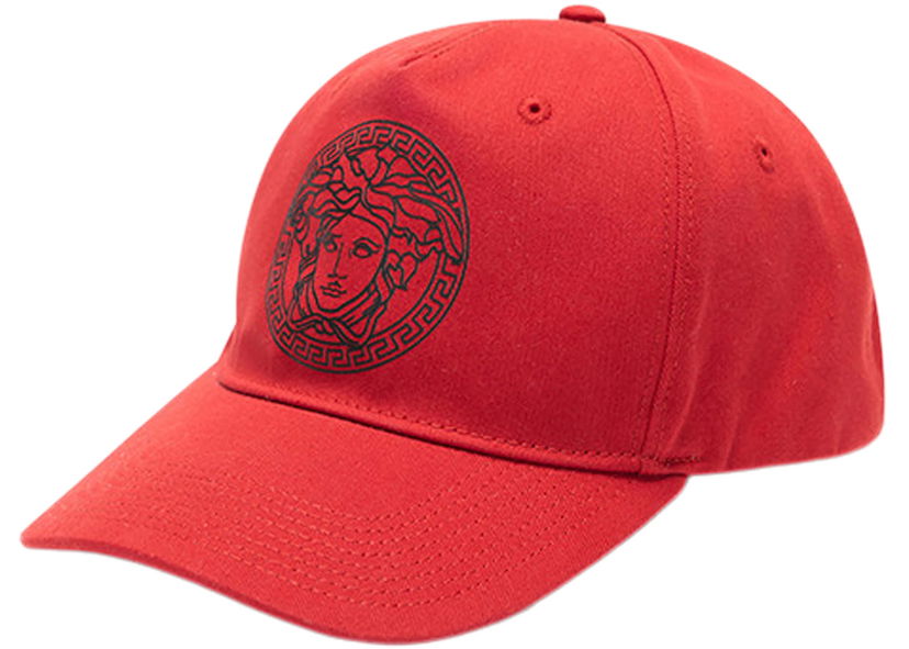 Keps Versace Medusa Baseball Hat Red Röd | ICAP004S1F01768