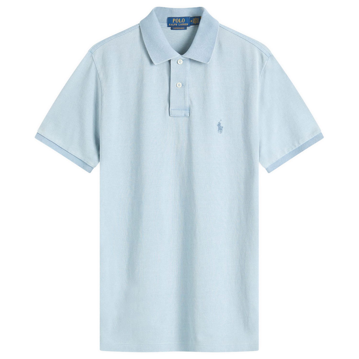 Polotröja Polo by Ralph Lauren Ralph Lauren Custom Slim Fit Polo Shirt, Large Blå | 710970582001, 0