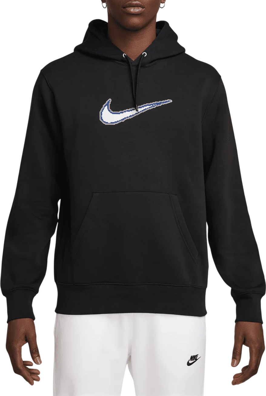 Sweatshirt Nike Sportswear Club Fleece Hoodie Svart | hv0854-010, 0