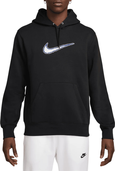 Sweatshirt Nike Sportswear Club Fleece Hoodie Svart | hv0854-010, 0