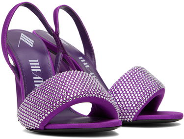 Skovård The Attico Attico Rem Heeled Sandals Purpur | 236WS522 PA45T, 3