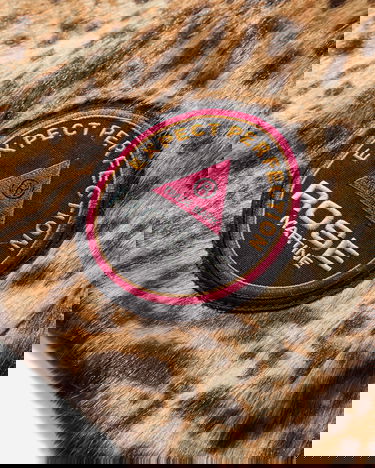 Mössa Martine Rose Faux Fur Leopard Print Beanie Brun | 1228WF07720, 4