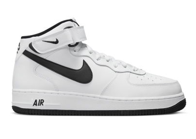 Sneakers och skor Nike Air Force 1 Mid White Black 2023 Vit | DV0806-101, 0