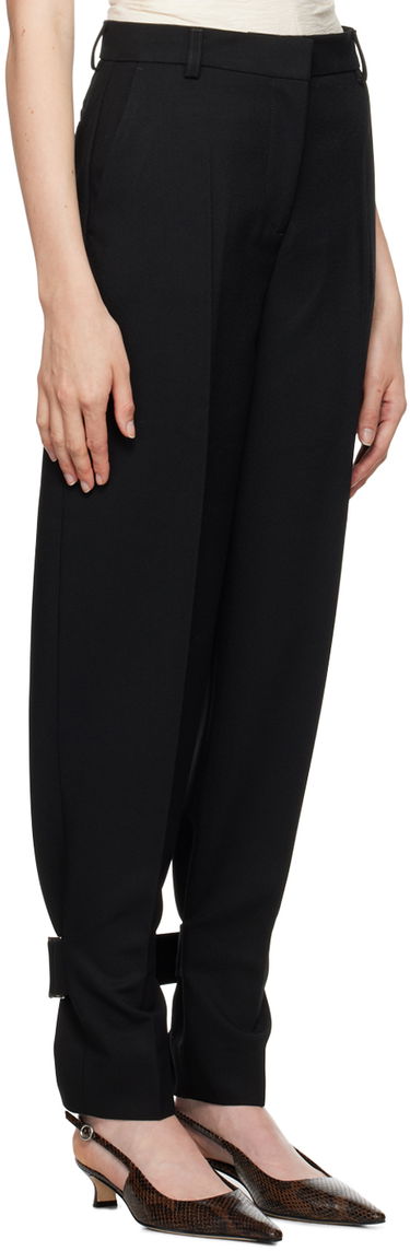 Byxor TOTEME Slouch Trousers Svart | 244-WRB0213-FB0314, 1