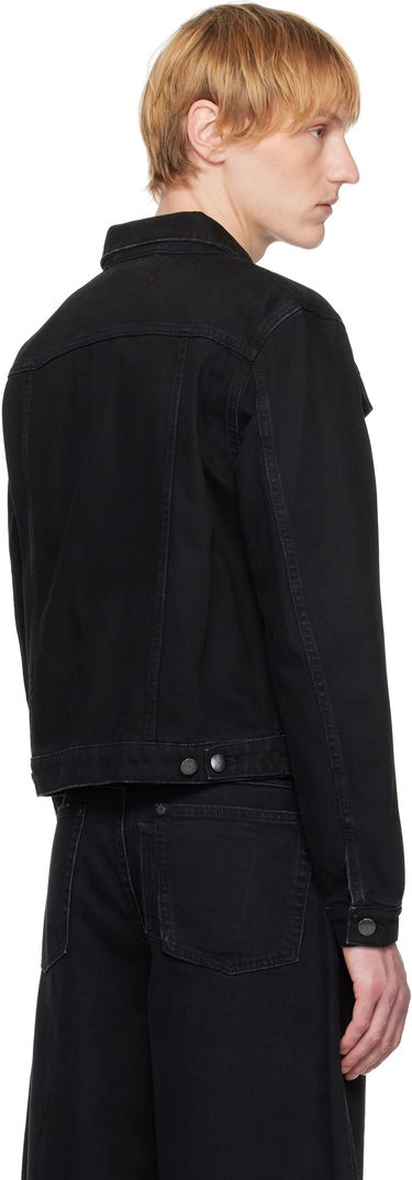 Jacka 032C 032c Down To Earth Boxy Denim Jacket Svart | S25-URD-1921-050, 2