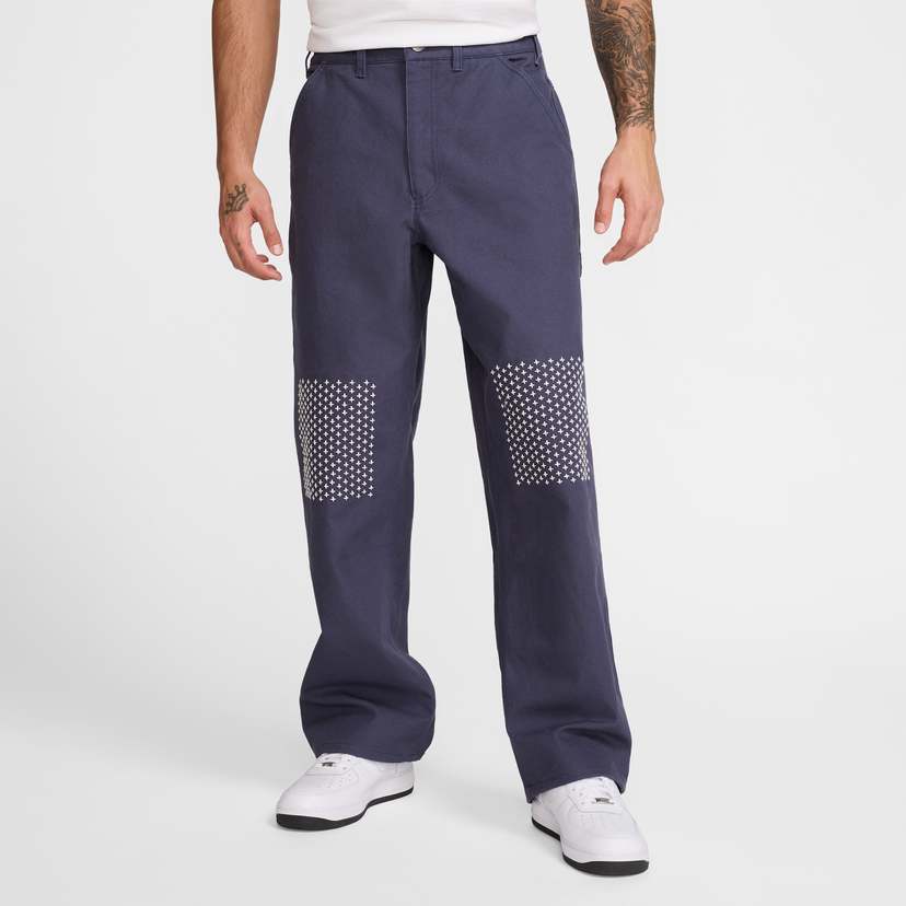 Cargo byxor Nike Nike Life Carpenter Pants Mörkblå | HJ8478-437