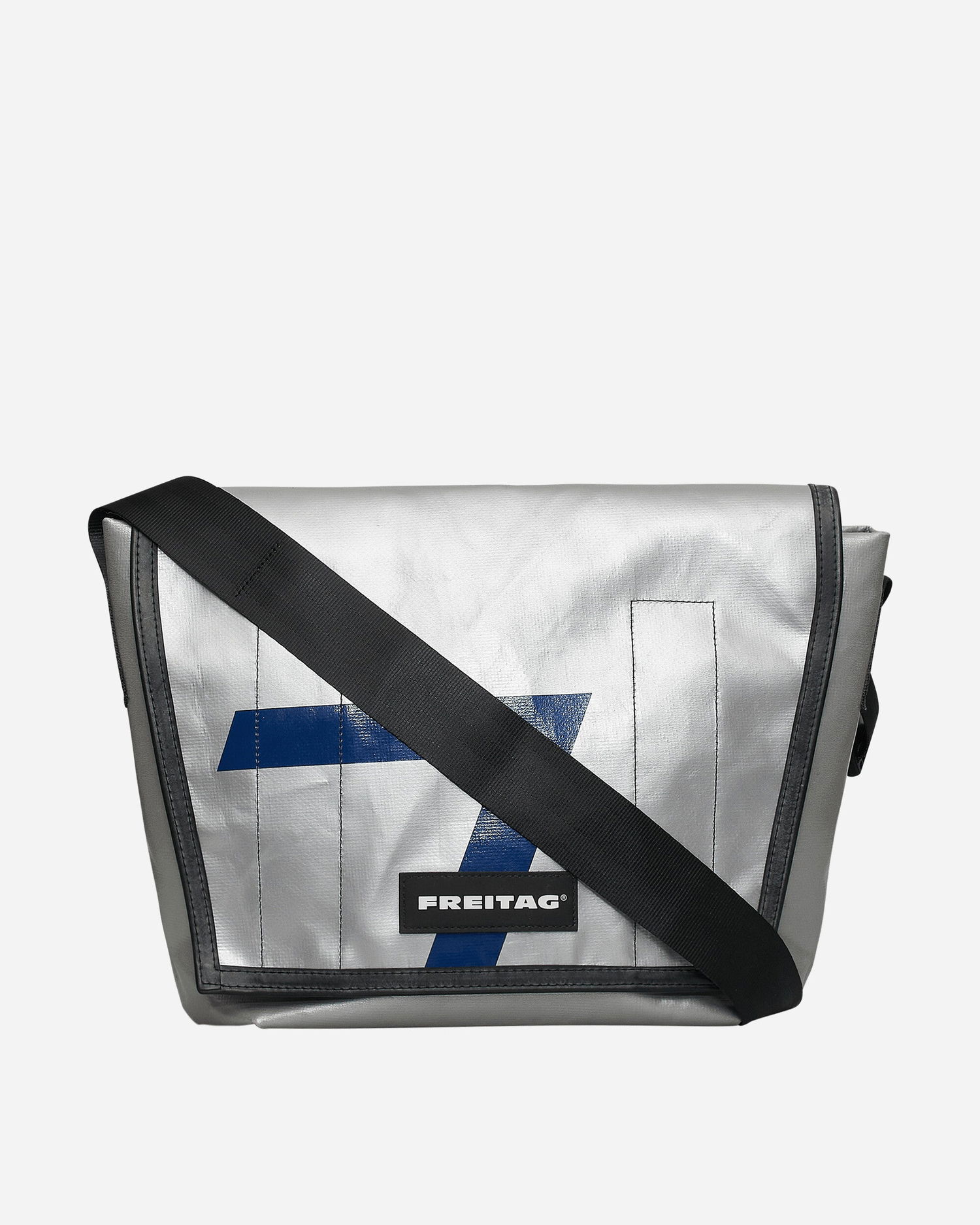 Axelväska Freitag Dexter Slim Messenger Bag Metallisk | FREITAGF14 007, 1