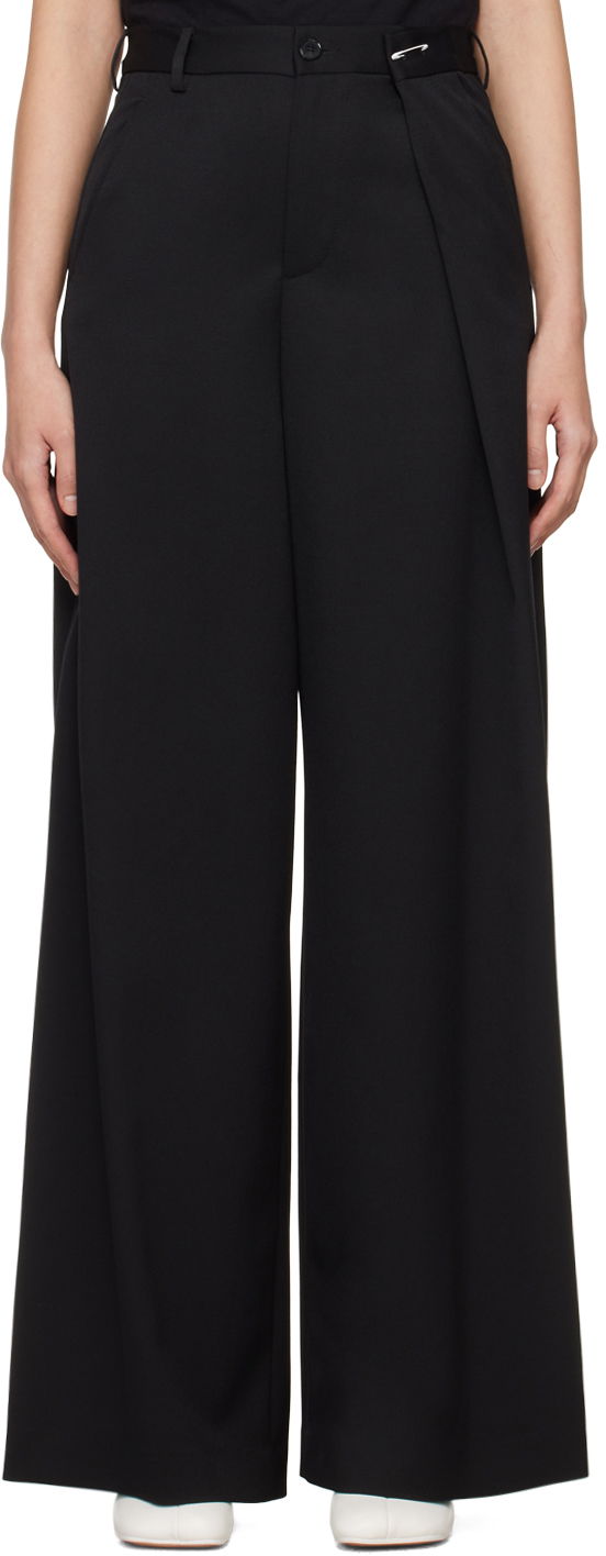 Byxor Maison Margiela MM6 Tailoring Trousers Svart | S52KA0481 S47848