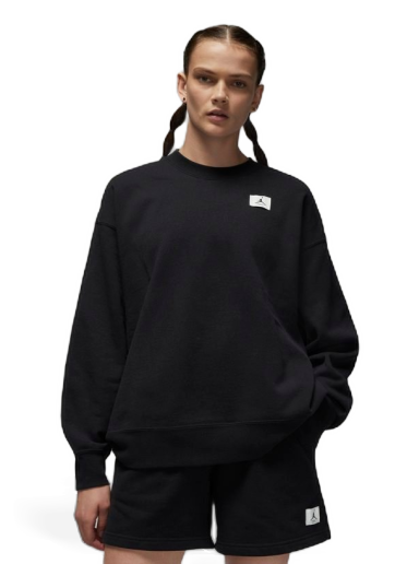 Sweatshirt Jordan Jordan Flight Fleece Crew Svart | DQ4599-010