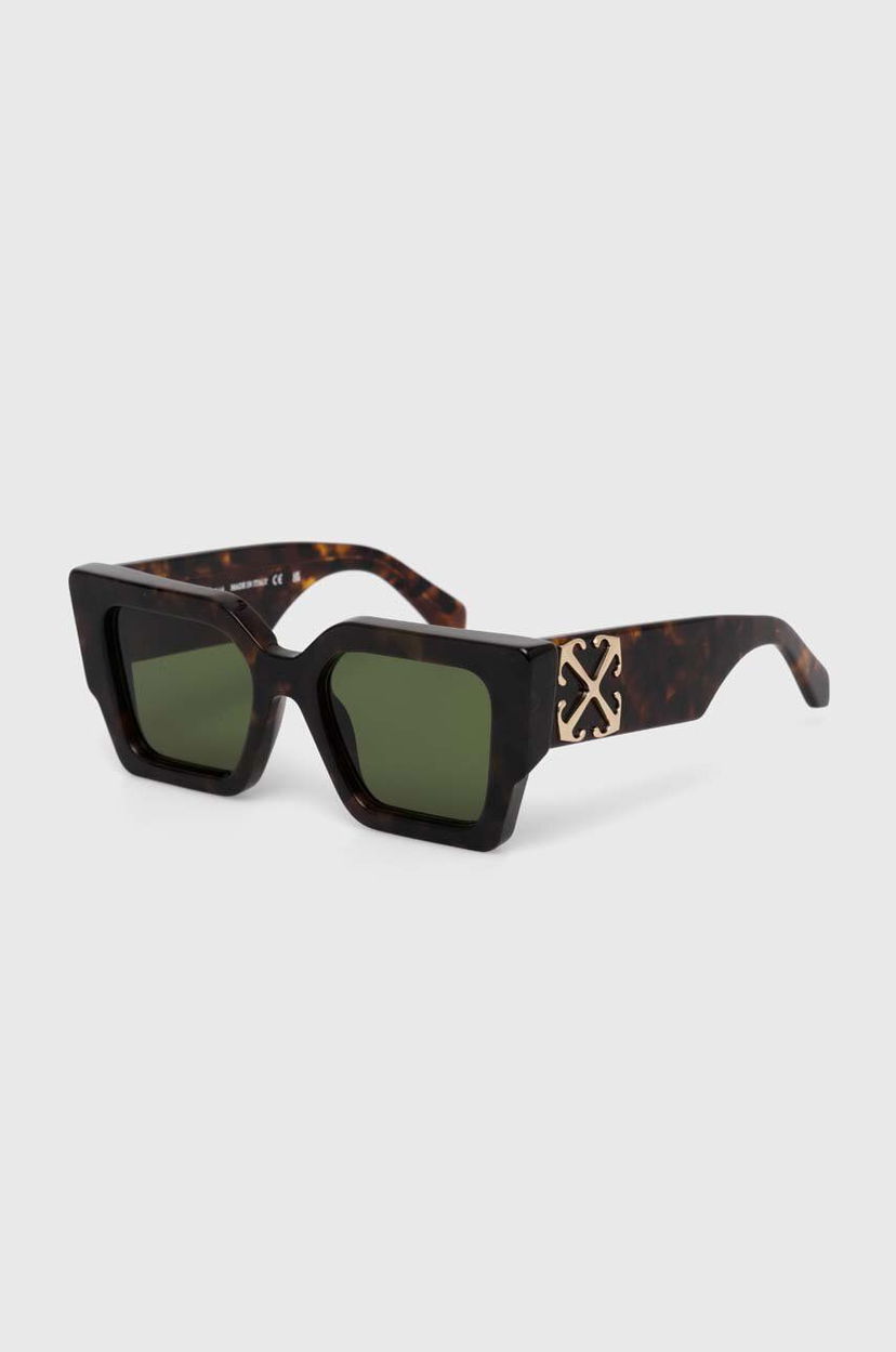Solglasögon Off-White Off-White Square Sunglasses Brun | OERI128.556055