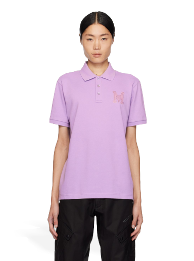 Polotröja Moncler Patch Polo Tee Rosa | J10918A0000889A16