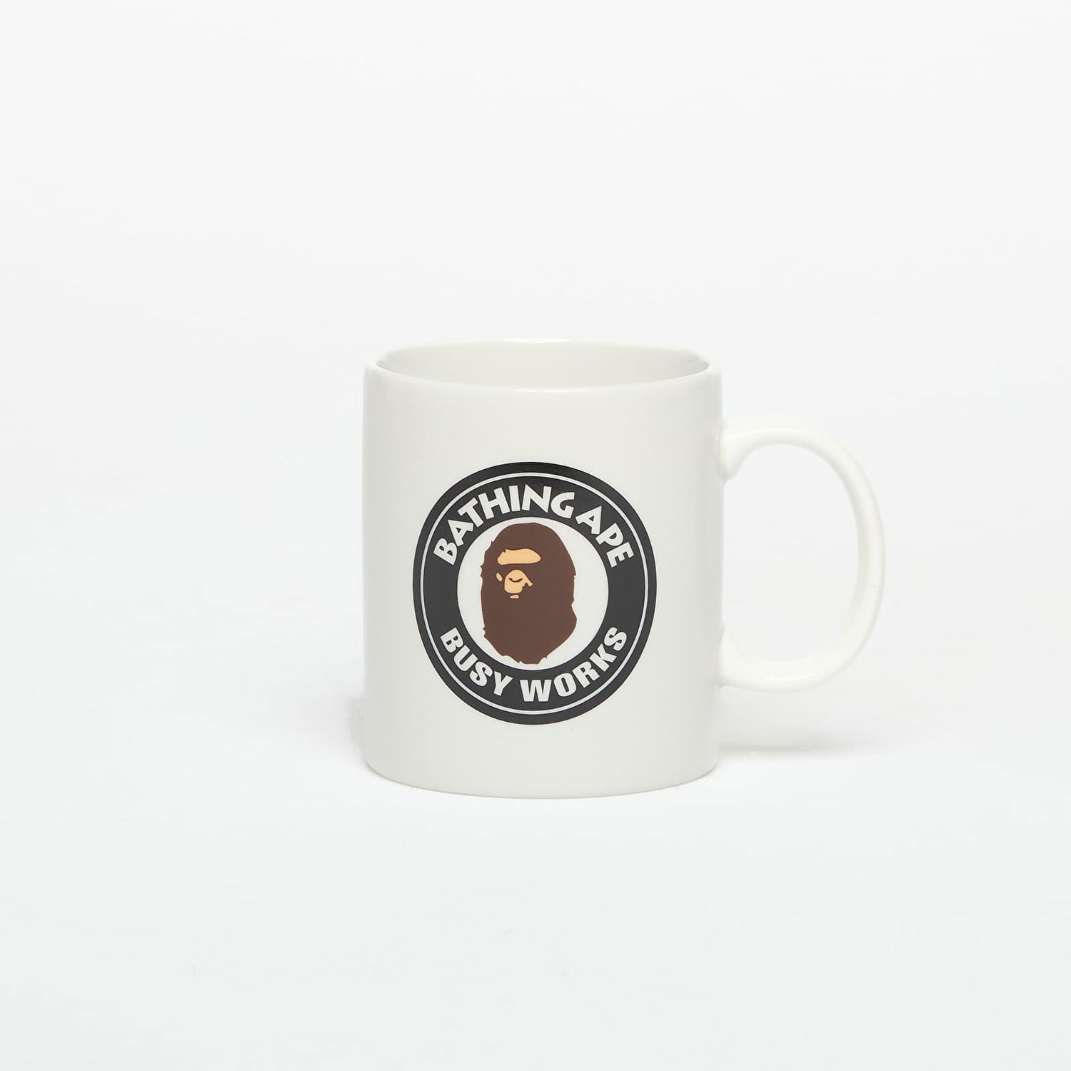 Heminredning BAPE Busy Works Mug Vit | 001KAL801007MBLK, 0