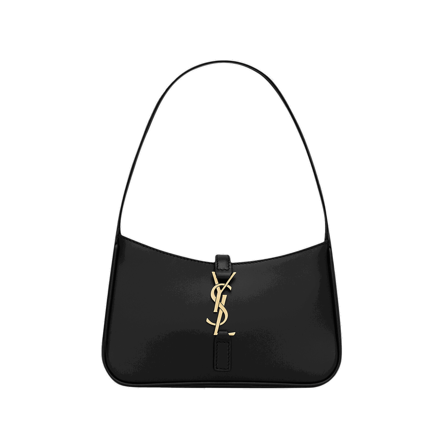 Axelväska Saint Laurent Le 5 À 7 Mini Hobo Bag Svart | 710318 2R20W 1000, 0
