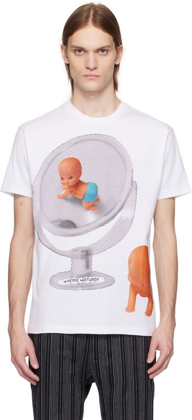 T-shirt Vivienne Westwood Vivienne Westwood Baby Classic T-Shirt Vit | 3G01003E-J001M-, 0