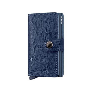 Plånbok Secrid Miniwallet - Crisple - Navy Mörkblå | MC-Navy, 2