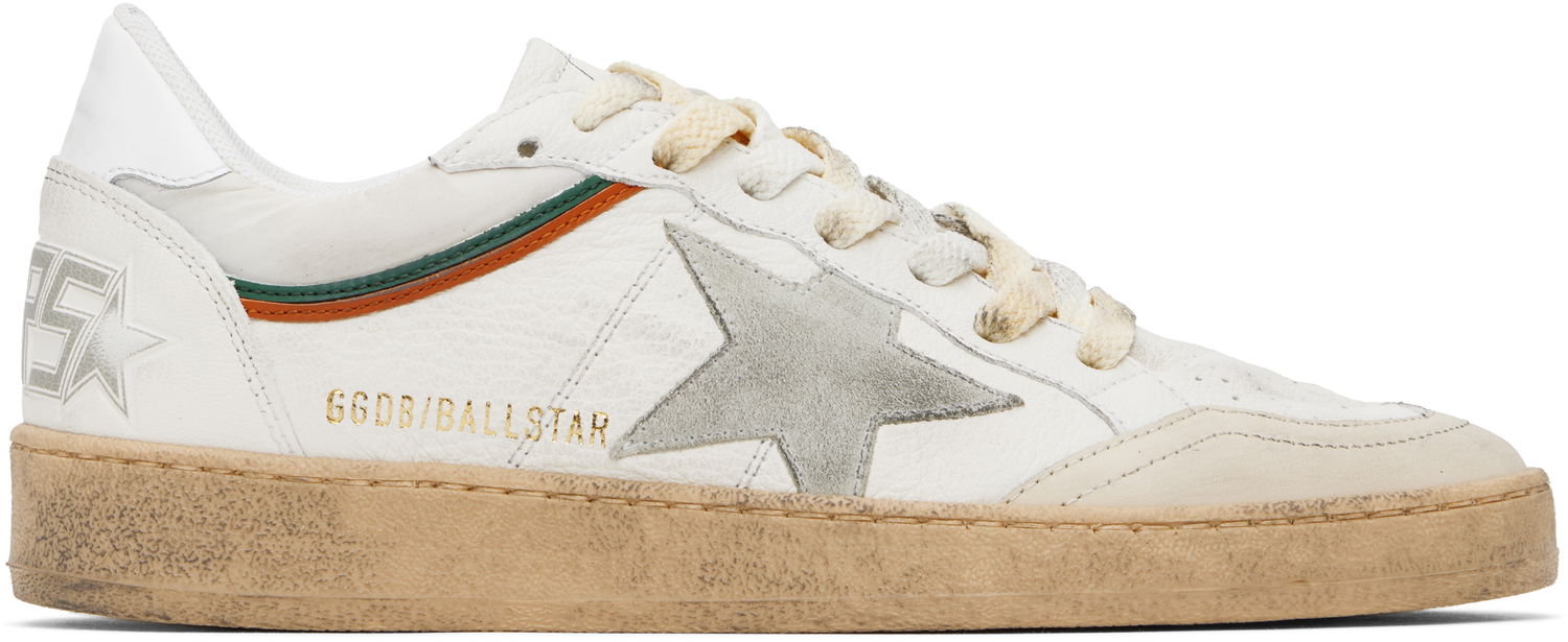 Sneakers och skor Golden Goose Ball Star Vit | GMF00771.F006871.12169, 0