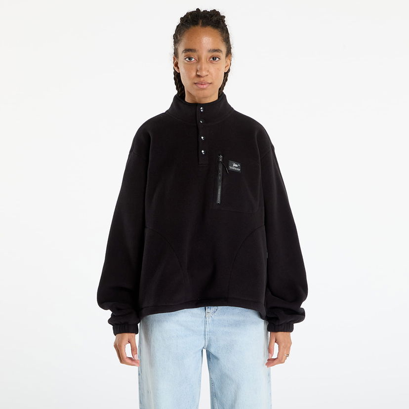 Sweatshirt Patta Patta Sherpa Fleece Overhead Svart | POC-AW25-2600-359-0003-001