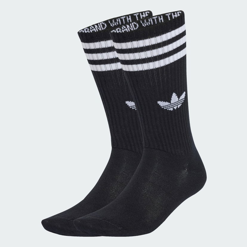 Strumpor adidas Performance 3-Stripes High Crew Socks - 3 Pairs Svart | JV7417