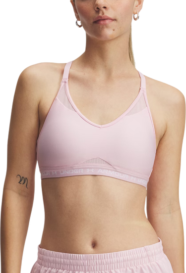 Behå Under Armour Under Armour UA Crossback Low Sports Bra Rosa | 1386424-647, 0