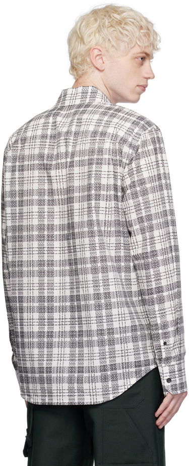 Skjorta Helmut Lang Helmut Lang Plaid Shirt Vit | N06HM515, 2