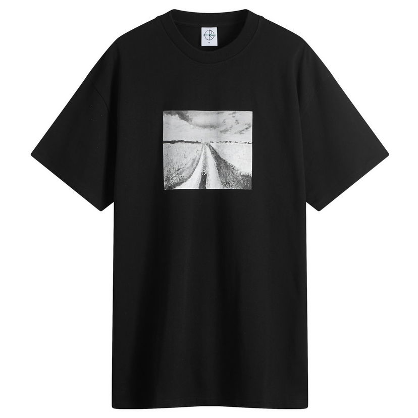 T-shirt Polar Skate Co. Open Fields Graphic Print T-Shirt Svart | PSC-W24-24