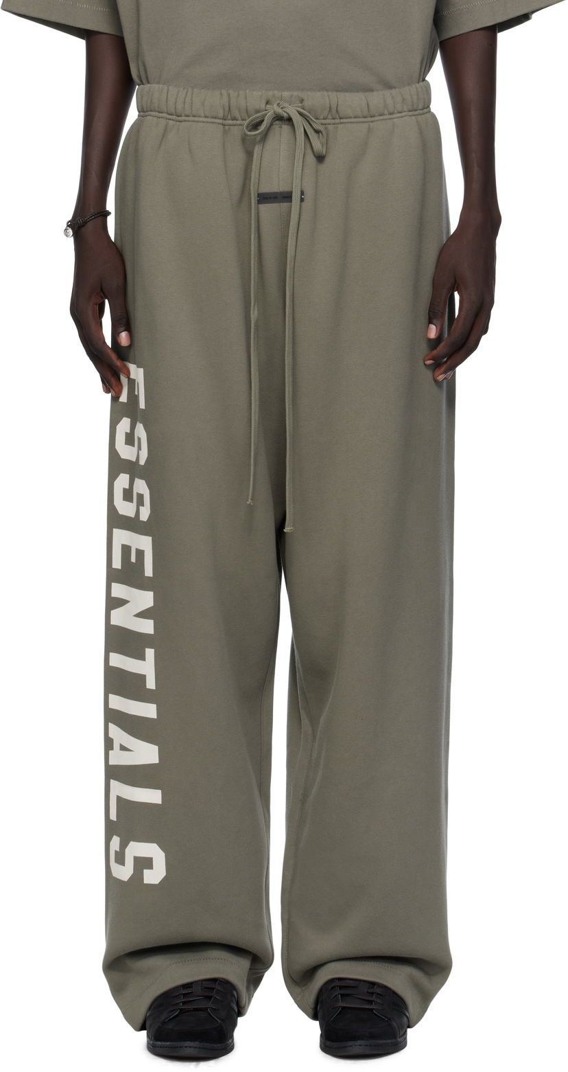 Träningsbyxor Fear of God Fear of God ESSENTIALS Fleece Lounge Sweatpants Grön | 130SP254327F