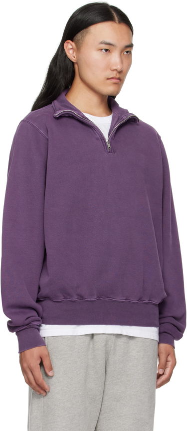 Sweatshirt LES TIEN Les Tien Heavyweight Banded Yacht Sweatshirt Grön | CF-1114-PD, 4