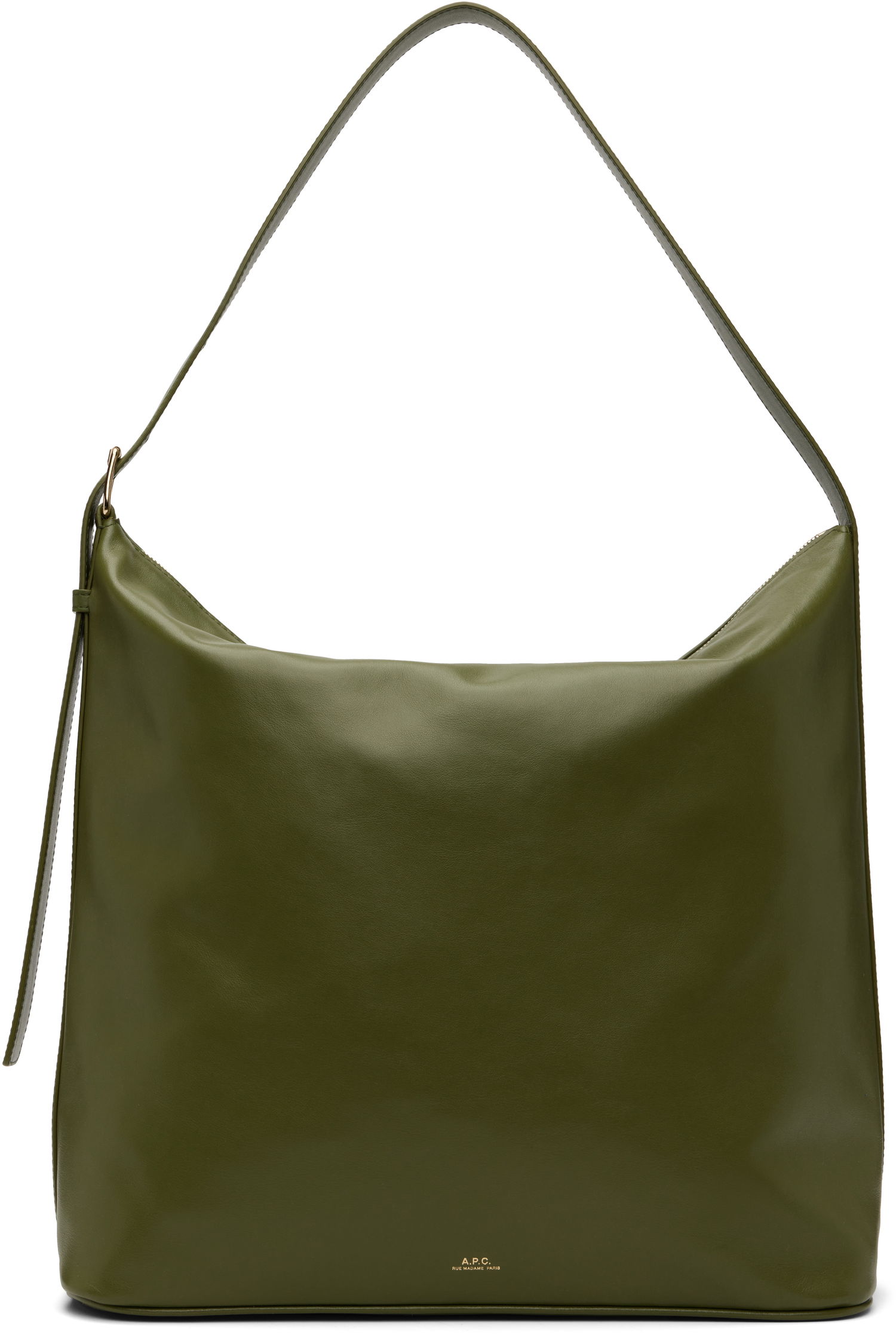 Axelväska A.P.C. A.P.C. Vera Maxi Shoulder Bag Grön | PXCBS-F67029, 0