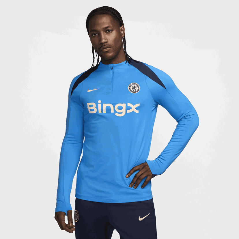 T-shirt Nike Dri-FIT Chelsea FC Strike Blå | FN9831-436