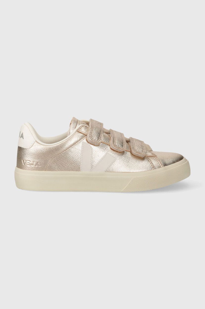 Sneakers och skor Veja Veja Recife Logo Metallisk | RC0502418