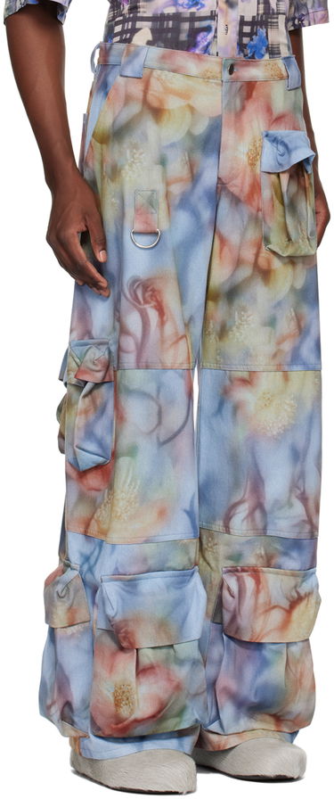 Cargo byxor Collina Strada Collina Strada Garden Print Cargo Pants Flerfärgad | XX6407, 4