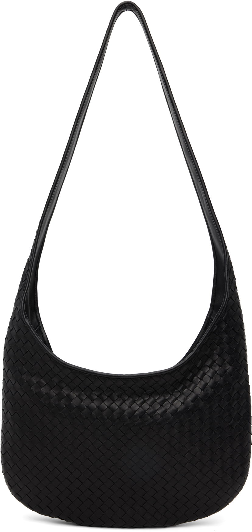 Axelväska Bottega Veneta Bottega Veneta Veneto Shoulder Bag Svart | 826877V5KD08803