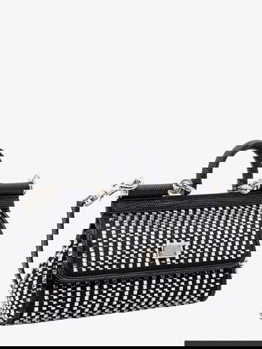 Handväska Dolce & Gabbana Handbag With Crystals Svart | BB7116AP6028S488, 3