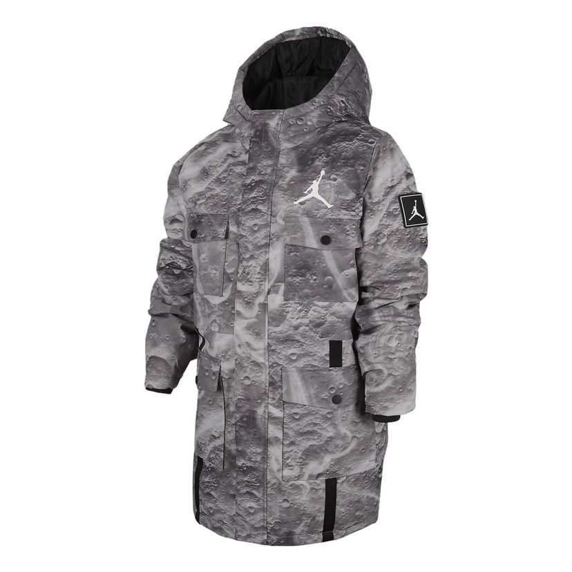 Parkas Jordan Jordan Essentials Down Parka Grå | FV5813-226