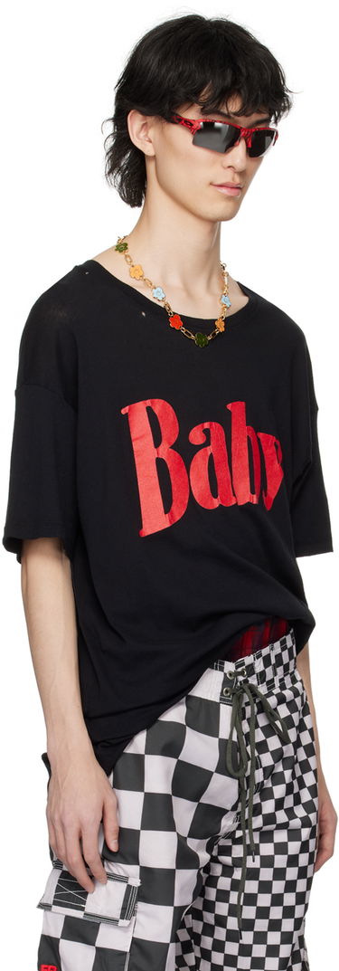 T-shirt ERL ERL 'Baby' Print T-Shirt Svart | ERL08T016, 1