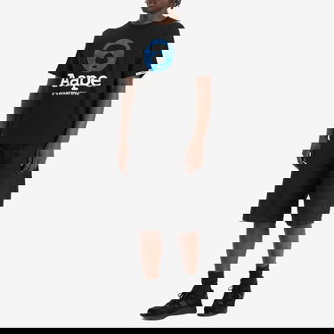 T-shirt AAPE by A Bathing Ape AAPE OG Moonface T-Shirt, Size Large Svart | AAPTEM1641XX-BLK, 4